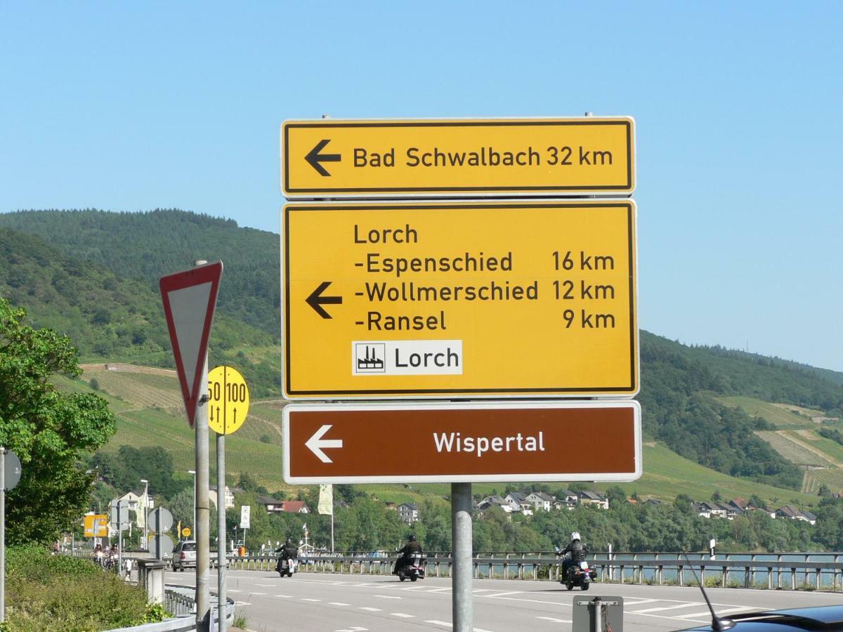 Gaestehaus Cheval Blanc Lorch am Rhein Buitenkant foto